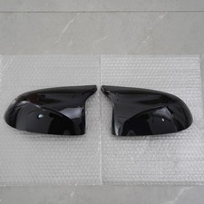 ?Gloss Black Wing Mirror Cover Cap For BMW X3 F25 X4 F26 X5 F15 X6 F16 UK 14-18