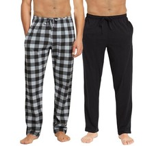 Mens 2 Pack Pyjama Bottoms