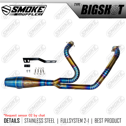 Exhaust custom fit for - custom, harley