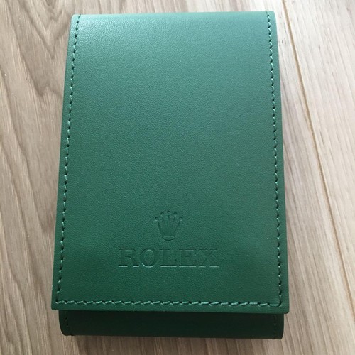 Rolex watch case - case, leather