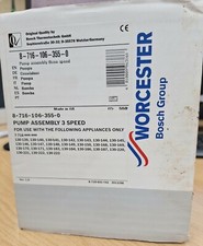 Worcester Bosch 28i Junior Pump assembly 3 speed  87161063550  BRAND NEW