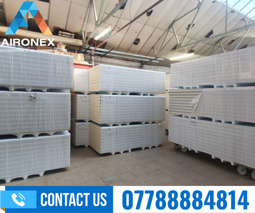 New cold room panels - new,
