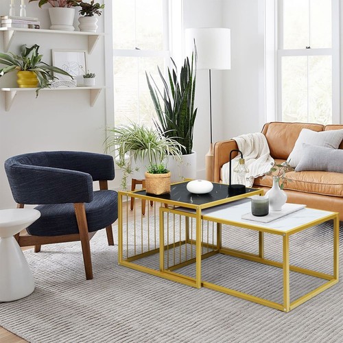 Modern nesting table - modern,