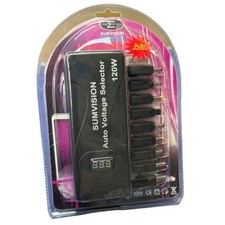Laptop Power Charger with 9 tips, 120w - Auto Voltage