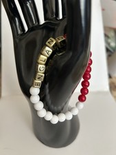 An England bracelet celebrating your national heritage.  Select your size below.