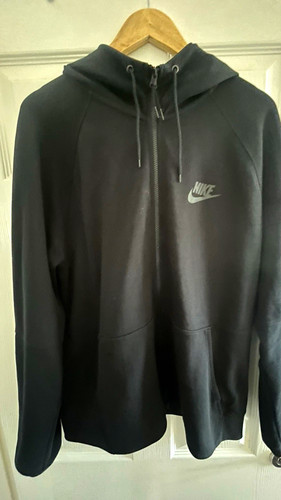 Nike black fleece full - full, zip