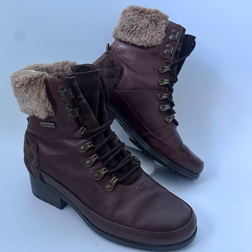 Barbour riva leather hiking - barbour,
