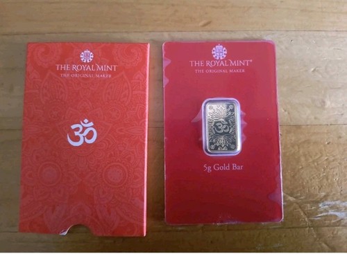 Gold bullion minted bar - 5g,