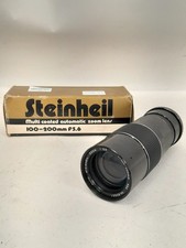 Steinheil 100-200mm Automatic Zoom Lens Boxed Untested Retro Photography