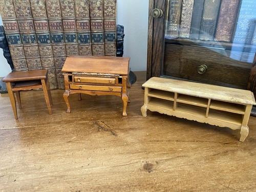 Set vintage dolls house - vintage,