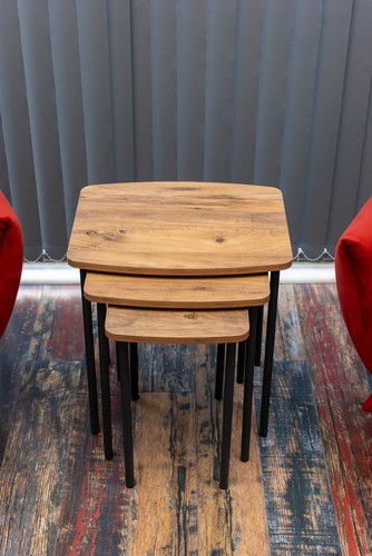 Piece nesting table set - 3-piece,