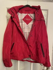 Pikeur Coat In Red Size Small