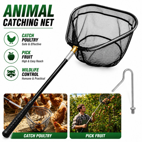 Fishing landing net stainless - fishing,