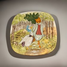 Vintage 1979 Beswick Beatrice Potter Jemima Puddle duck Wall Plate
