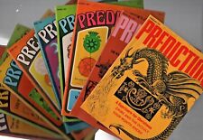 PREDICTION Magazines 1969 - 1975 Astrology Occult Tarot Psychic Vintage