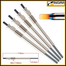 Glow Plug x4 For Mazda 2 3 Suzuki Liana  Toyota Aygo  Volvo S40 V50 596012