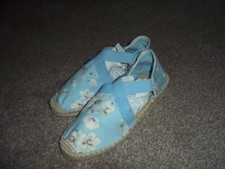 Cath Kidston Floral Small Wedge Espadrille Sandals Worn inside only Size 37 UK 4