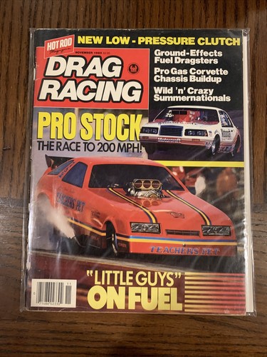 Drag racing magazine - magazine, november