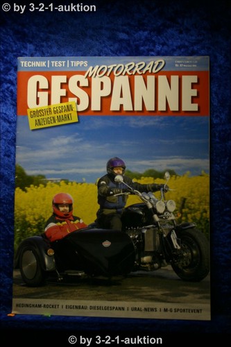 Motorcycle sidecars 87 - no.,