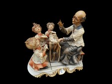 Vintage Capodimonte signed Choir School by Rori Porcelain Figurine