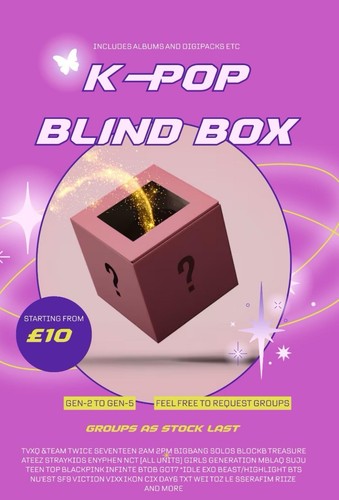 Large kpop mystery box - large,