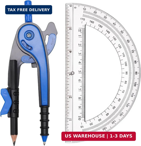 Yoousoo compass and protractor - and,