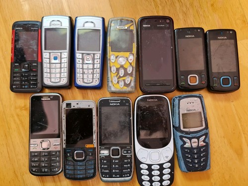 Vintage nokia mobile phones - mobile,