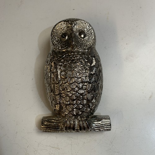 Solid brass owl door - owl, knocker