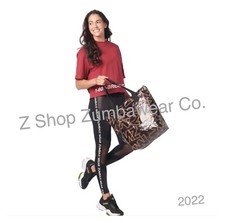 ZUMBA WORLDWIDE BAG ~ ZIPPER