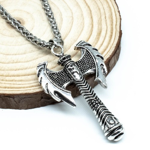 Norse viking warrior double - warrior,