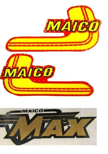 Maico fuel tank decals