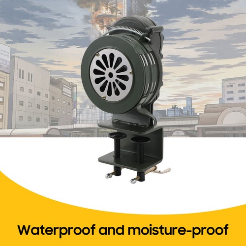 Handheld air raid siren - air,