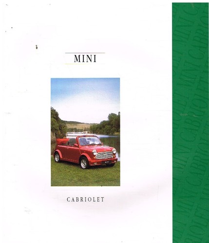 Rover mini mk6 cabriolet - rover,
