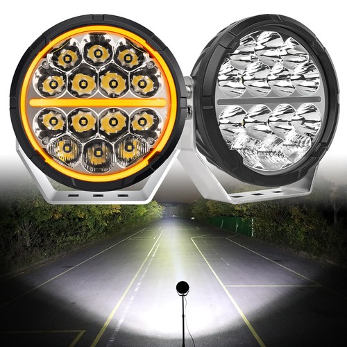 Pair round led spot - pair,
