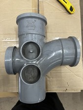 Polypipe Soil Pipe Bends Access 110mm ST410 ST414 EN1329 Job Lot