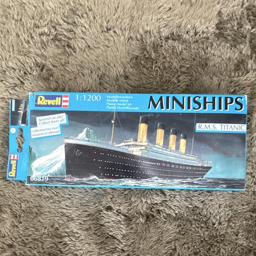 Revell titanic 1200 plastic - revell, 1:1200