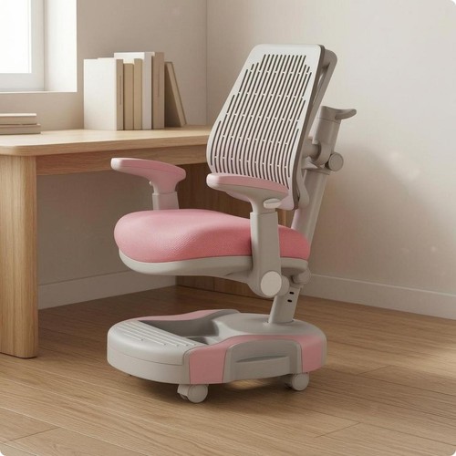 Adjustable study chair padded - adjustable,