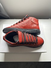 Arena High Top D Ring Red