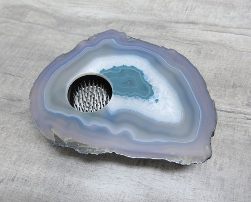 Natural stone agate ikebana - natural,