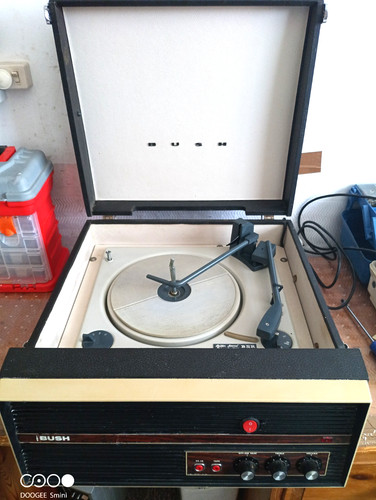 Bush rp50 mono record player - rp50, player.