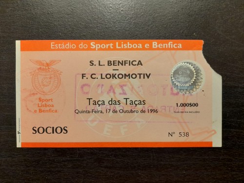 Rare ticket benfica - rare, v