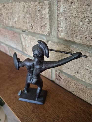 Bronze greek warrior - bronze,