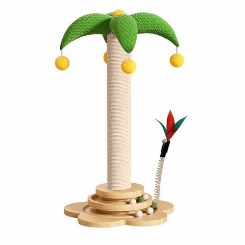 Palm tree cat - cat, interactive