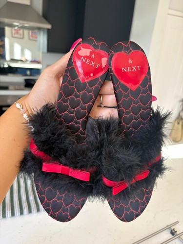Next women black red heart - next,