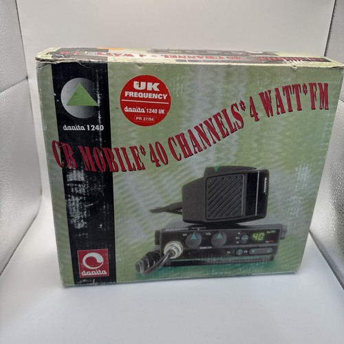 Danita 1240 boxed radio - 1240, cb