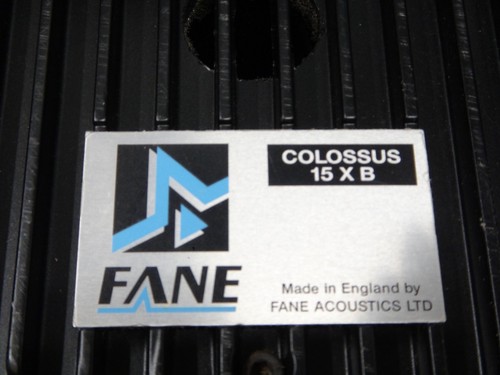 Fane 15xb inch woofer - fane,