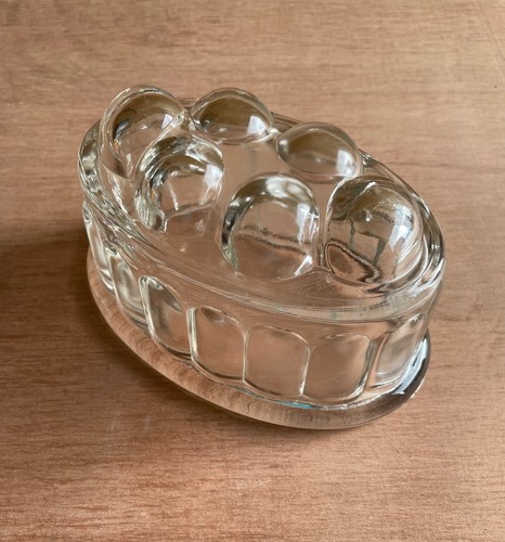 Glass jelly mould - glass,