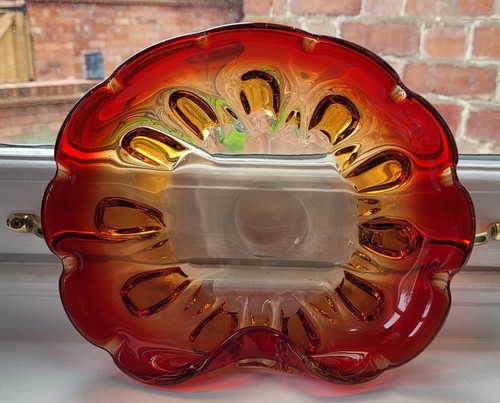 Vintage murano glass - vintage, red