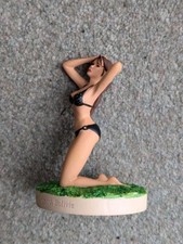 Lara Croft figure black bikini