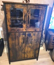 Industrial Style Cabinet Vintage Retro Cupboard Storage Unit Furniture Rustic